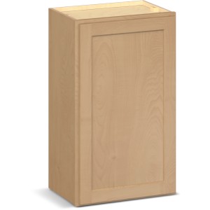 RELIABILT Parkstone II Wall Cabinet, Wheat Stained, 18" W, 1 Door, Fully Assembled - 641493 | Lowe's Pro Supply